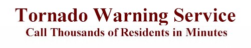 Tornado Warning Tornado Alert