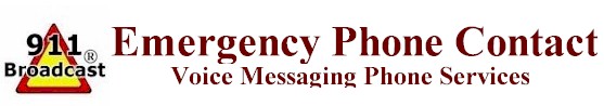 emergency response and disaster recovery dialer