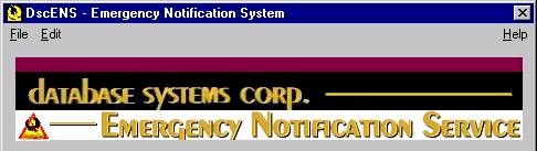 Emergency Notification Systems