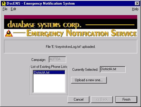 Emergency Notification Systems